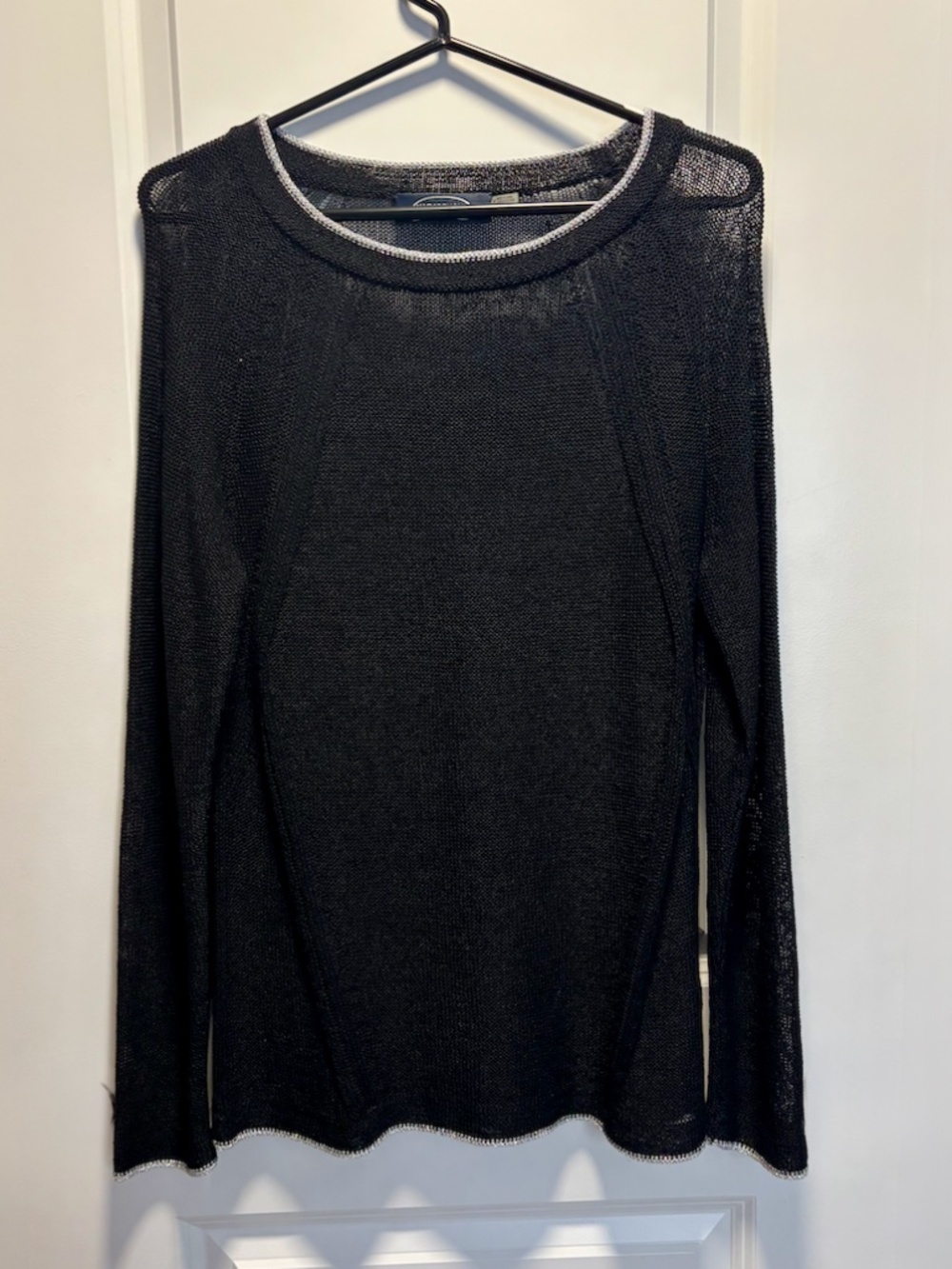 Magaschoni Open Weave Sweater